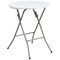 Emma and Oliver 2-Foot Round Plastic Folding Table